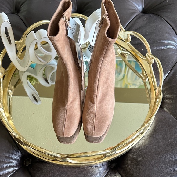 a new day Tan Suede Ankle Boots - Picture 1 of 7
